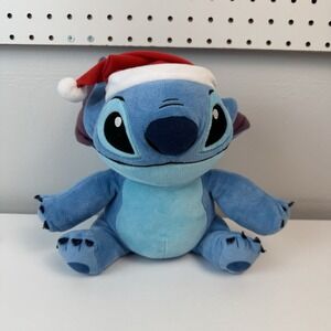 Disney Stitch plush‎ Santa hat 12" Kohl's Cares Christmas YOTTOY